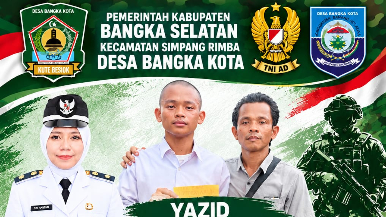 SELAMAT ATAS KELULUSANNYA TEST SECATA PK TNI AD TA 2026 ANANDA YAZID