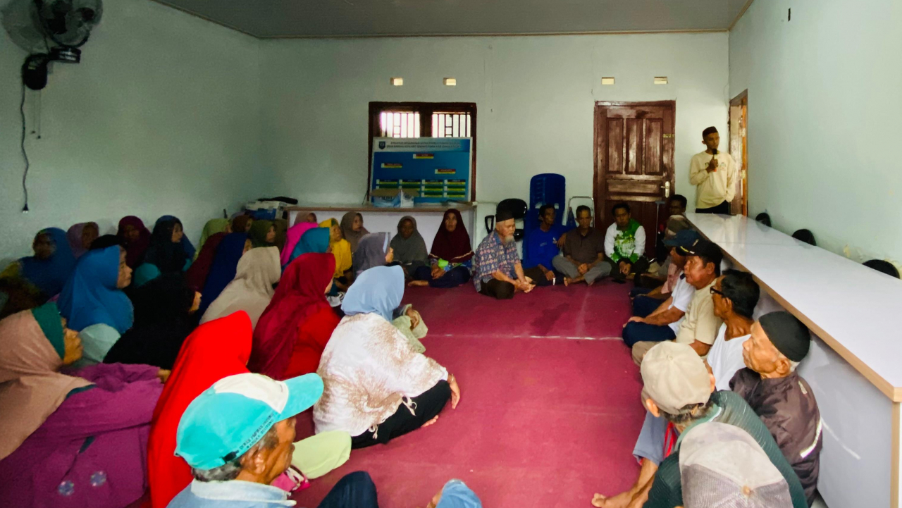 PENYALURAN BANTUAN SEDEKAH UANG TUNAI DARI PELAKU USAHA