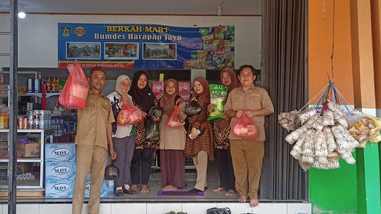 Denyut Nadi Ekonomi Desa Bangka Kota: Menggeliatnya Perdagangan Pasar