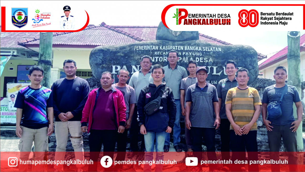 Pertemuan Pemerintah Desa Pangkalbuluh dan Guntung Terkait Penegasan Batas Wilayah