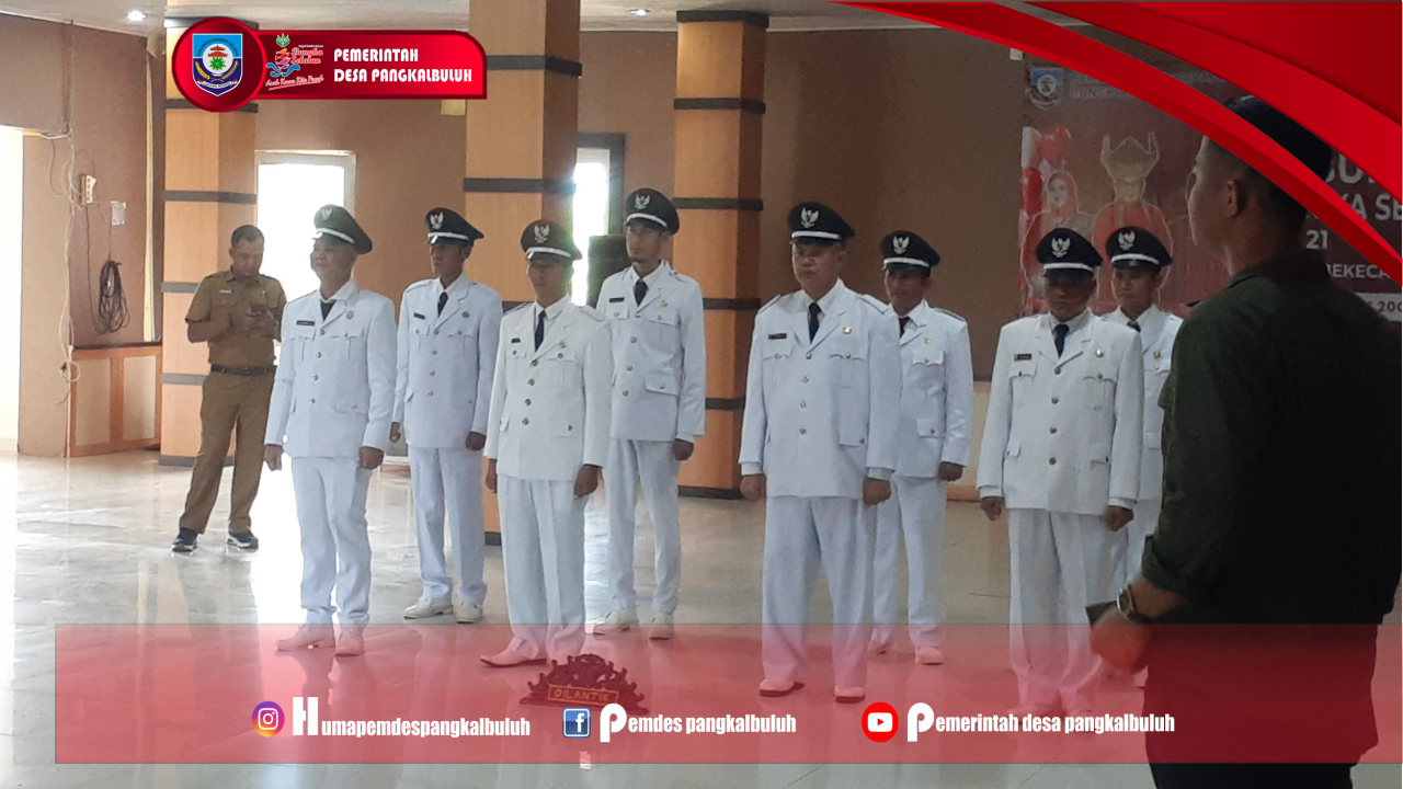 **Bupati Bangka Selatan Lantik Delapan Penjabat Kepala Desa**