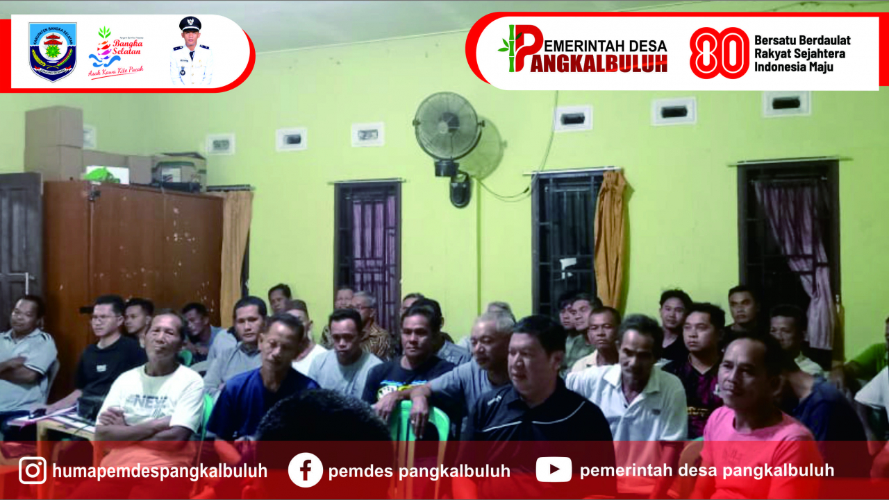 Rapat Penegasan Batas Desa