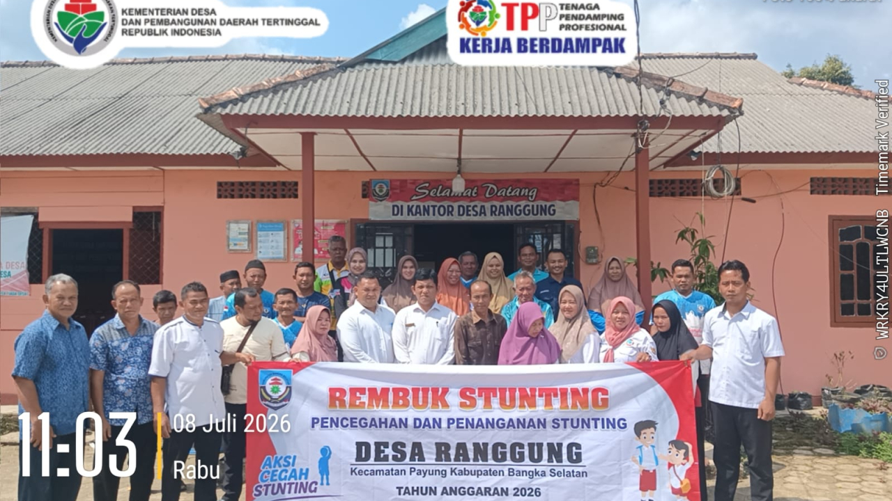 Pemdes Ranggung Gelar Rembuk Stunting Demi Generasi Sehat