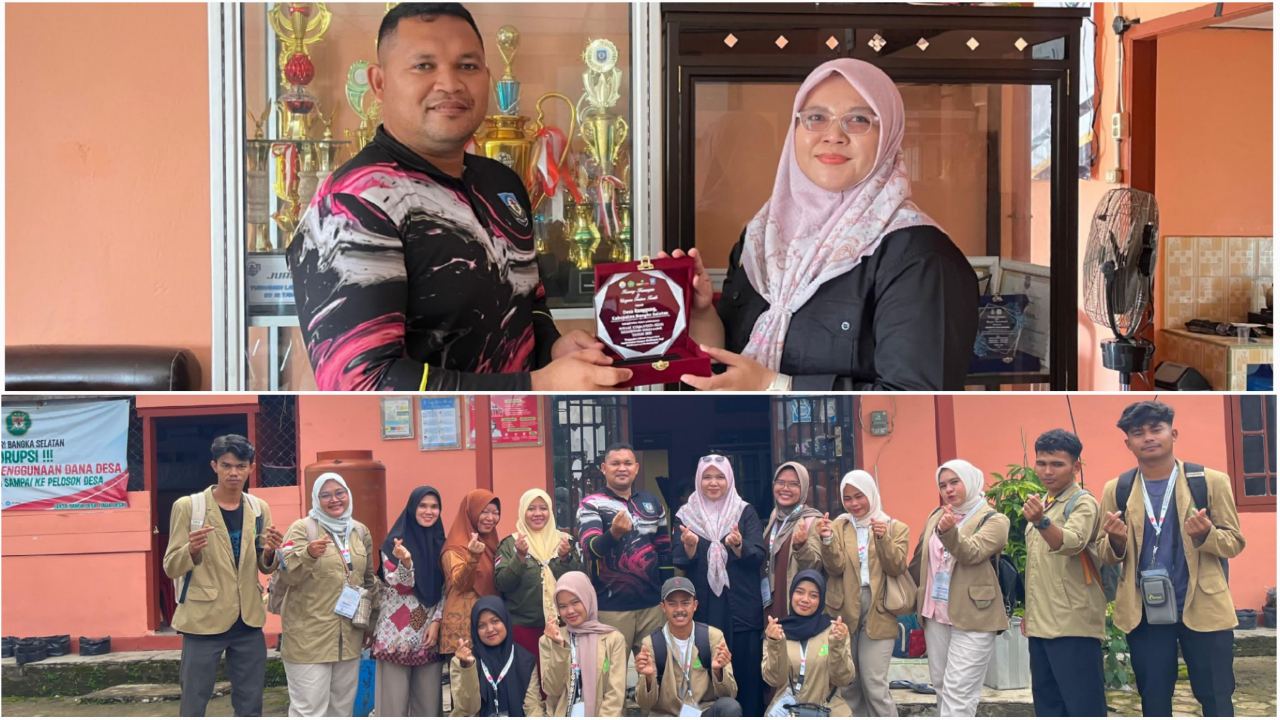 KKN Unmuh Babel Sukses, lakukan perpisahan penuh haru