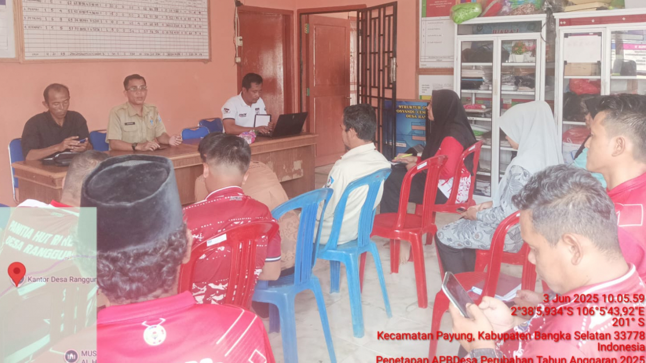 Musyawarah Desa Ranggung Tetapkan Perubahan APBDes 2025