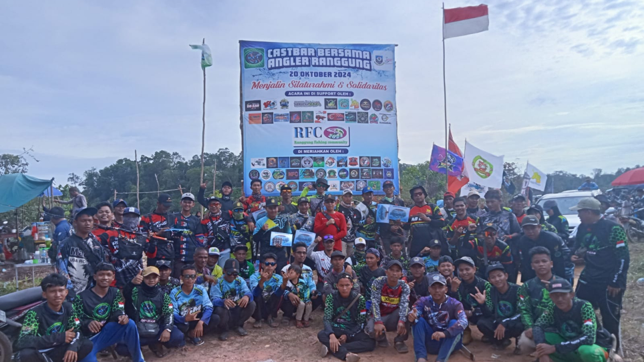 Castbar Bersama Angler Ranggung di Desa Ranggung
