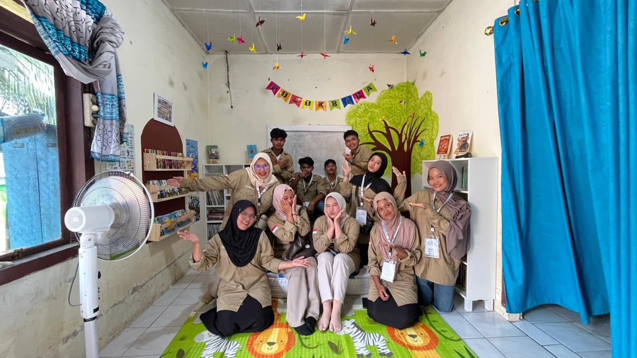 Literasi Meningkat! Desa Ranggung Gandeng Umah Baco Kite