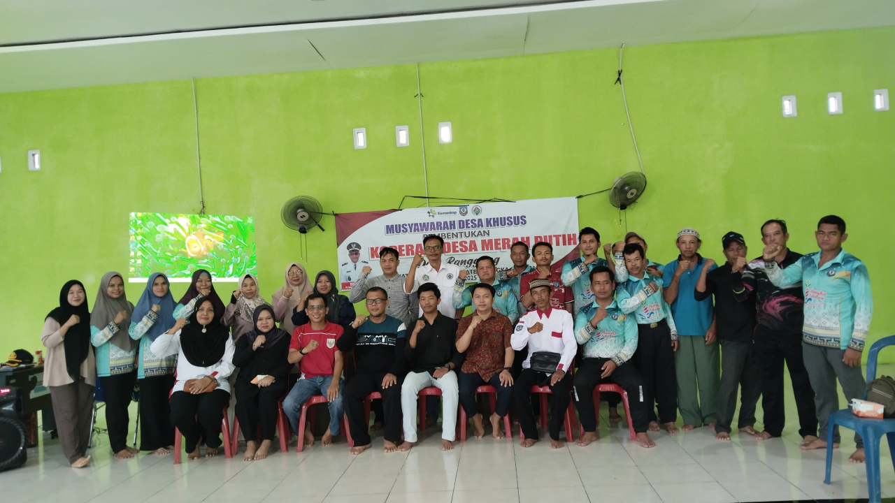Musyawarah Desa Ranggung untuk Pendirian Koperasi "Merah Putih"