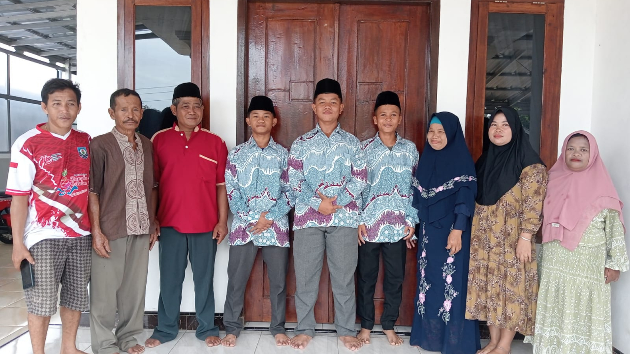 Pelepasan Kafilah MTQH Tingkat Provinsi Kepulauan Bangka Belitung dari Desa Ranggung