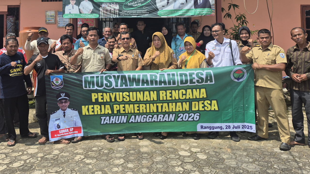Rapat Penyusunan RKPDes Tahun 2025 di Desa Ranggung