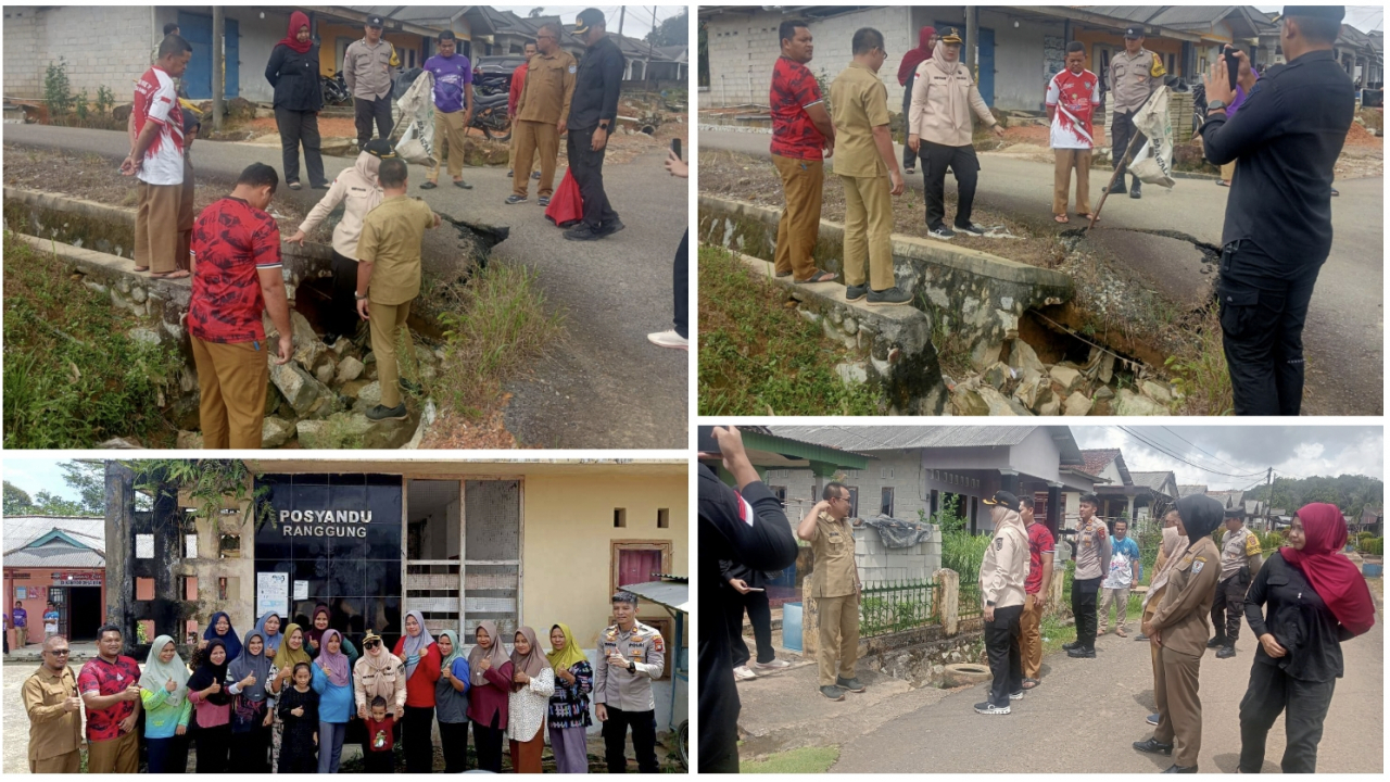 Wabup Tinjau Jalan Rusak & Posyandu di Bangka Selatan
