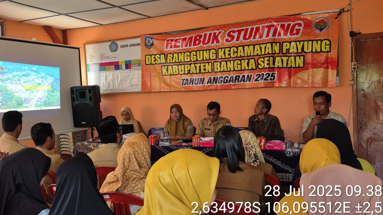 Rembuk Stunting Desa Ranggung Tahun 2025