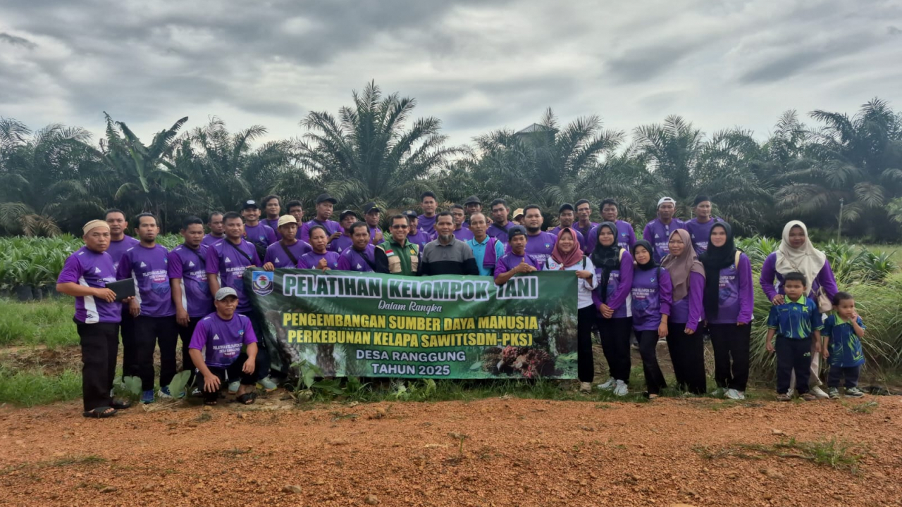 Pelatihan SDM Petani Sawit di Desa Ranggung
