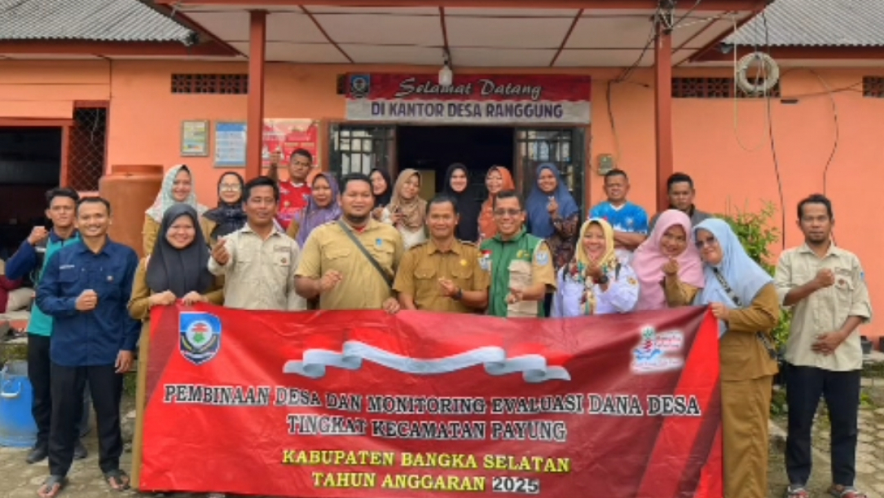 Pembinaan dan Monev Dana Desa Ranggung Digelar
