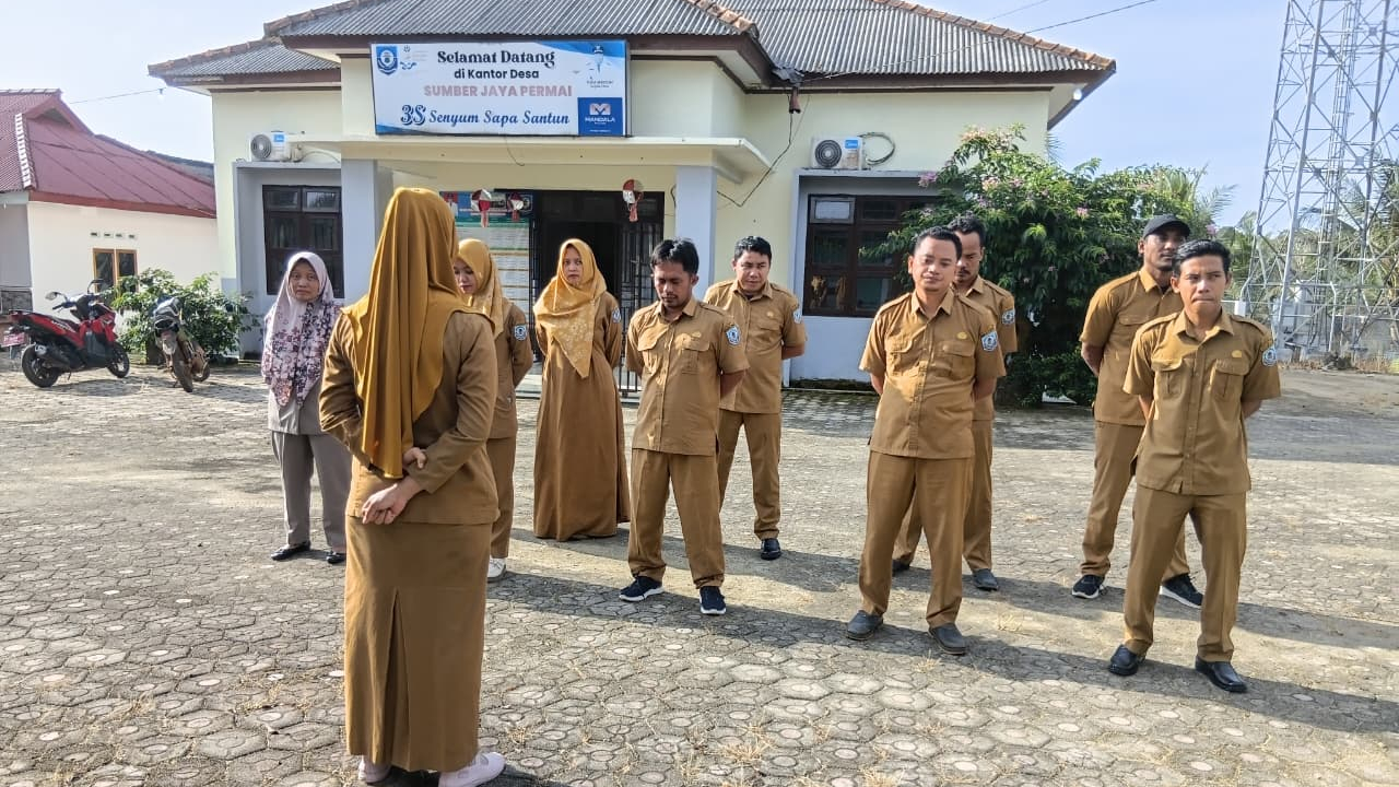 Apel Disiplin: Tingkatkan Kinerja Pemerintah Desa Sumber Jaya