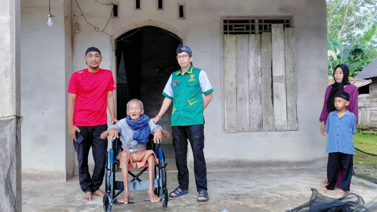BAZNAS Bantu Warga, Sinergi Desa Sumber Jaya Permai Terwujud