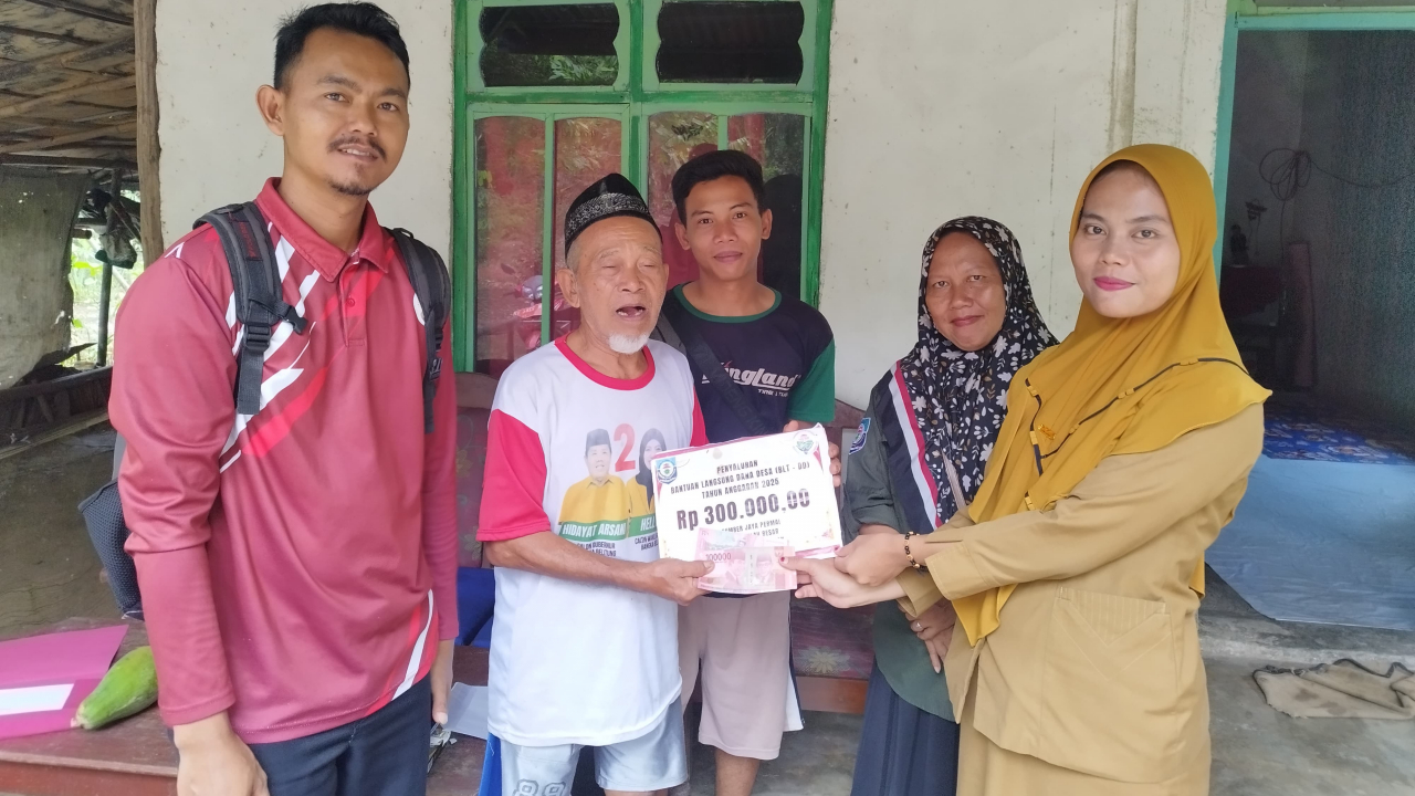 Penyaluran BLT-DD Bulan Mei 2026 Desa Sumber Jaya Permai