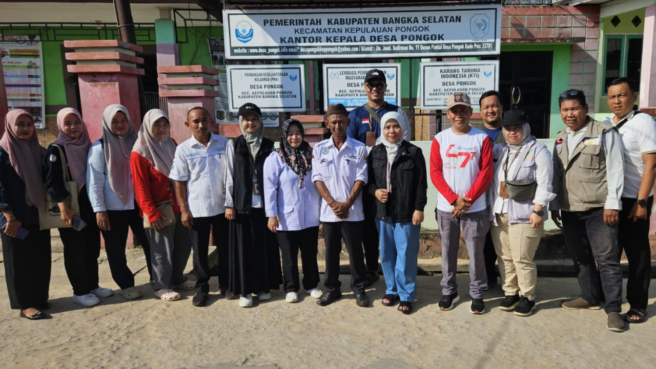 Survey Kemensos dan Dinsos untuk KPM Desa Pongok dalam Realisasi Program ATENSI Tahun 2026