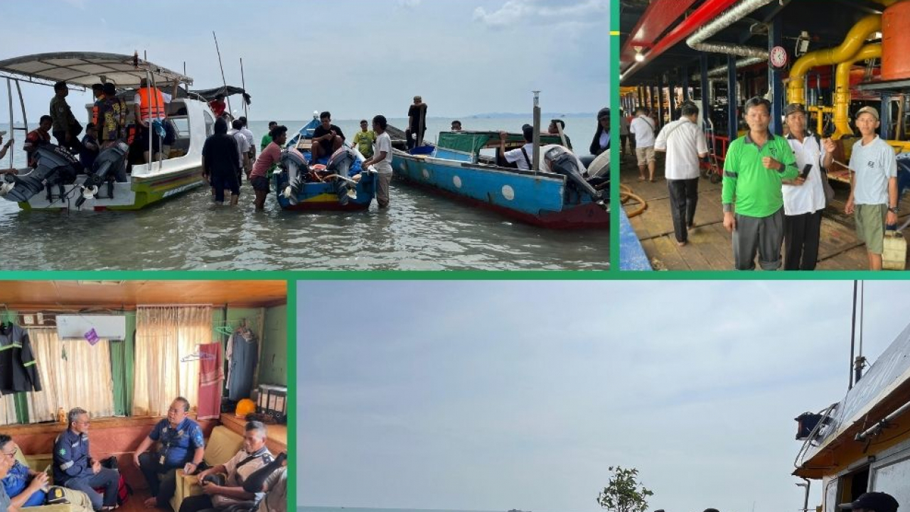 Dugaan Pencemaran Laut, Tim Gabungan Tinjau Langsung Aktivitas KIP di Teluk Nipah