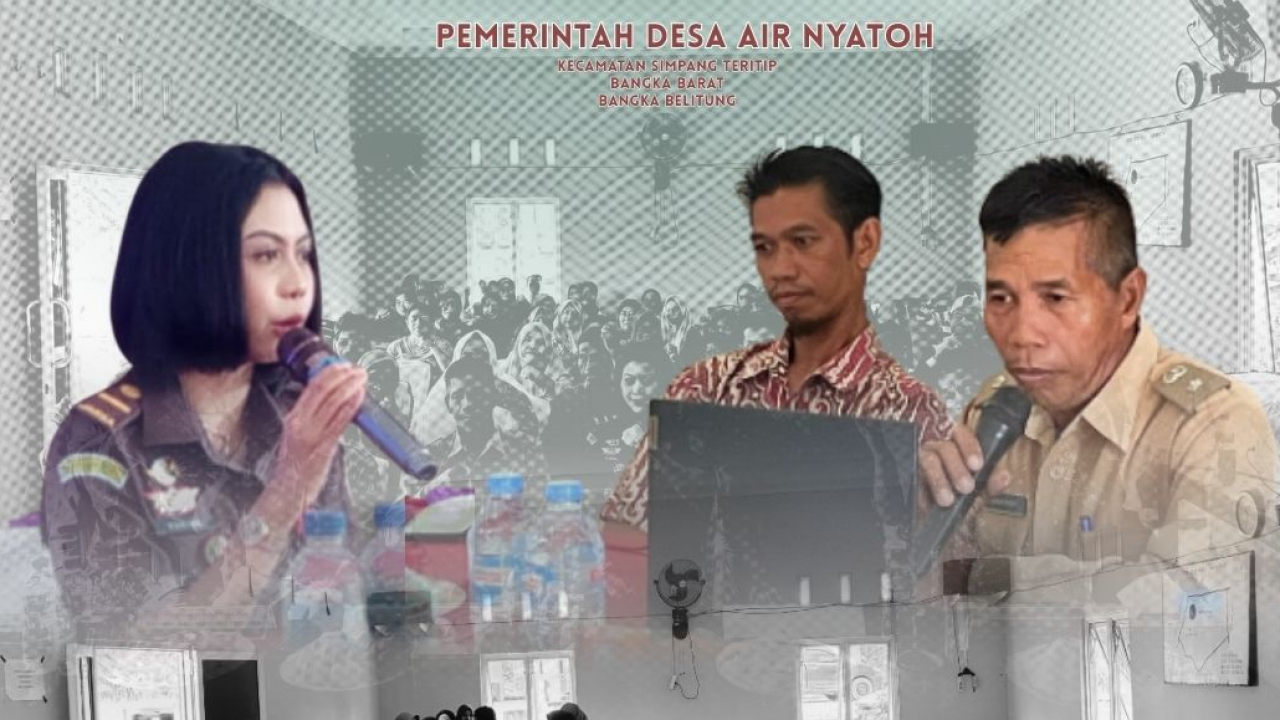 Sosialisasi Kesadaran Hukum & Bahaya Narkotika – Desa Air Nyatoh 2025