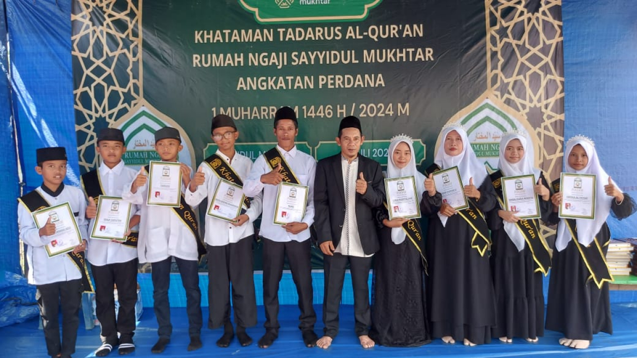 Peringatan 1 Muharram 1447 H dan Khataman Al-Qur'an Perdana di Dusun Rangkui, Desa Kayu Arang