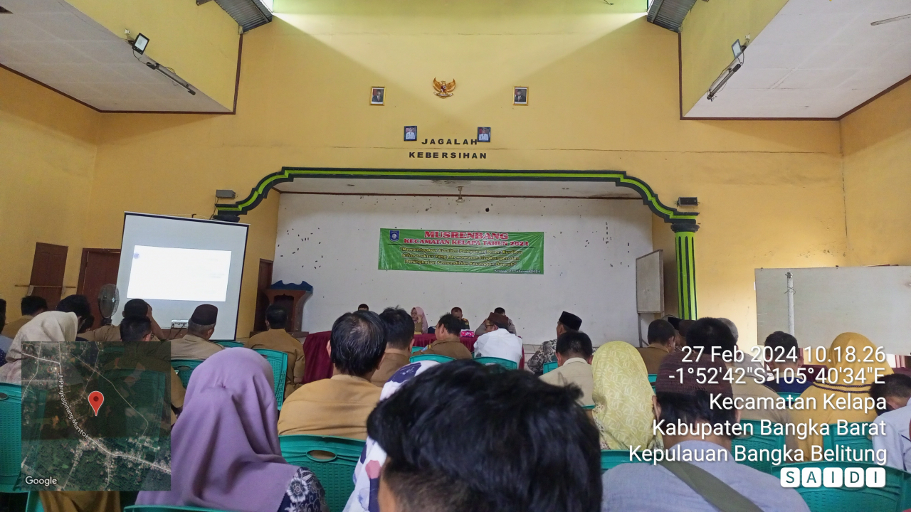 Pelaksanaan Musrenbang Kecamatan Pembangunan Tahun 2025