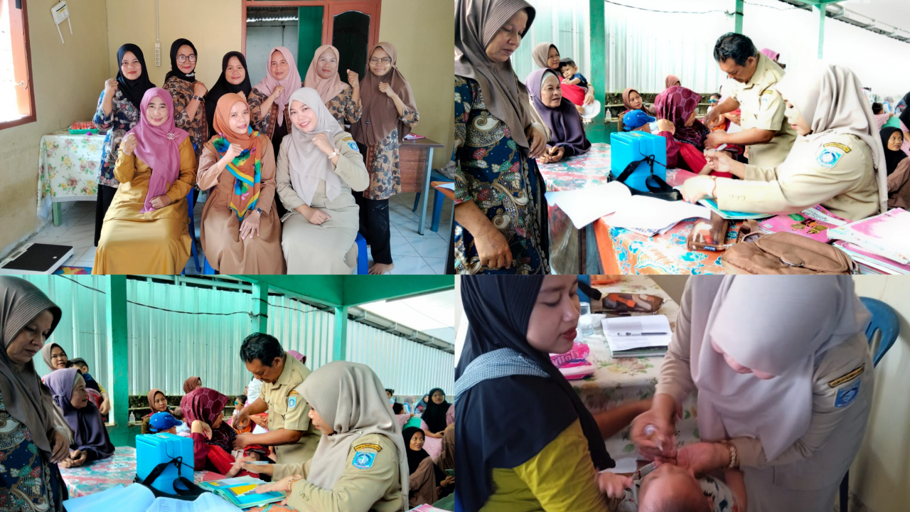 Pin Polio Di Desa Kayu Arang