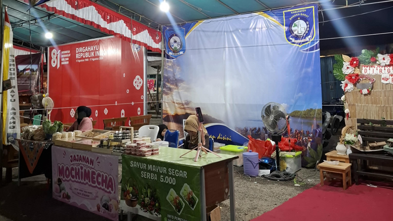 Pameran Pembangunan Desa Kayu Arang Dorong Potensi UMKM Lokal