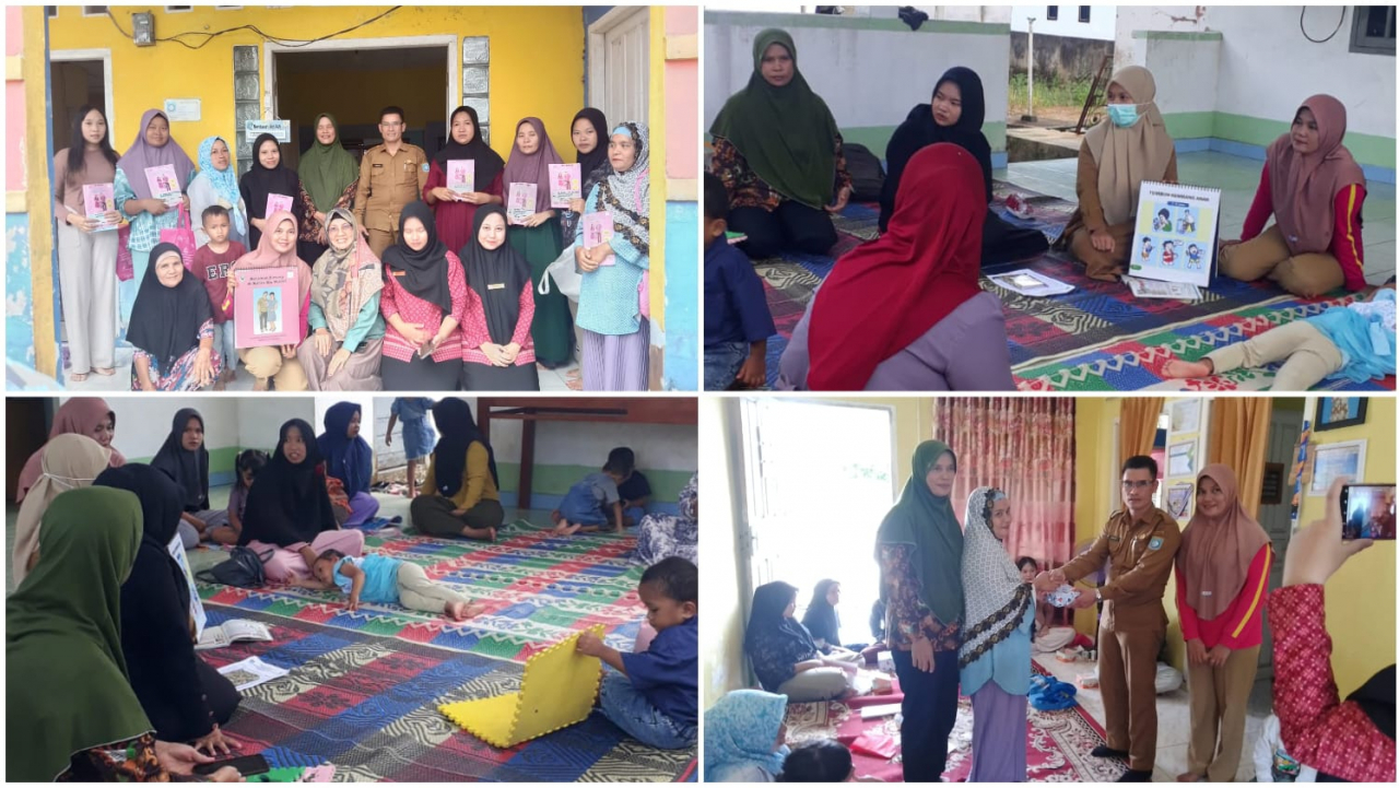 "Pemberdayaan Keluarga Sehat: Kelas Bumil dan Balita Saling Mendukung di Desa Sinar Sari"