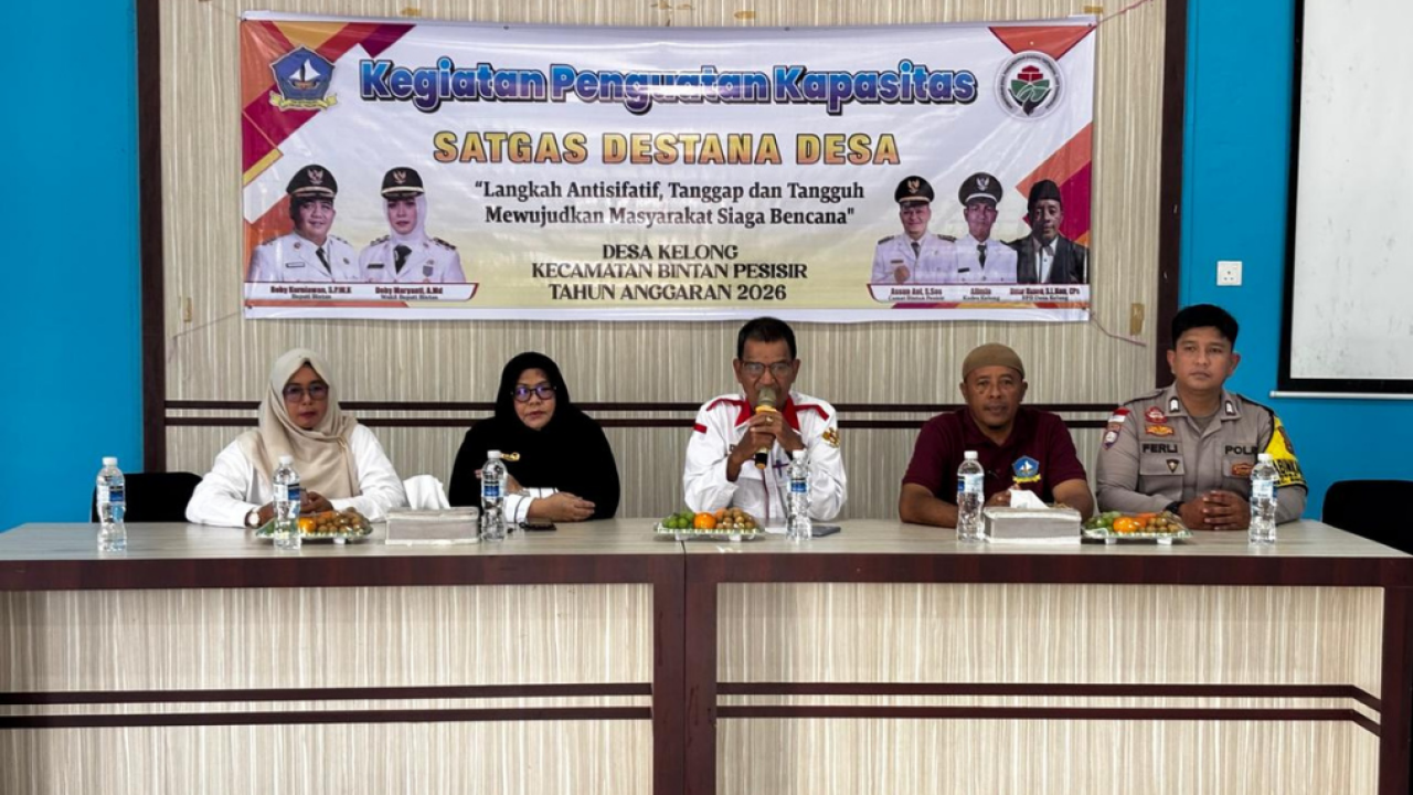 PENGUATAN KAPASITAS SATGAS DESTANA DESA