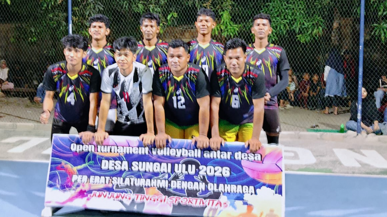 Ramaikan Turnamen Sungai Ulu, Tim Putra dan Remaja Putri Desa Teluk Buton Siap Berburu Juara