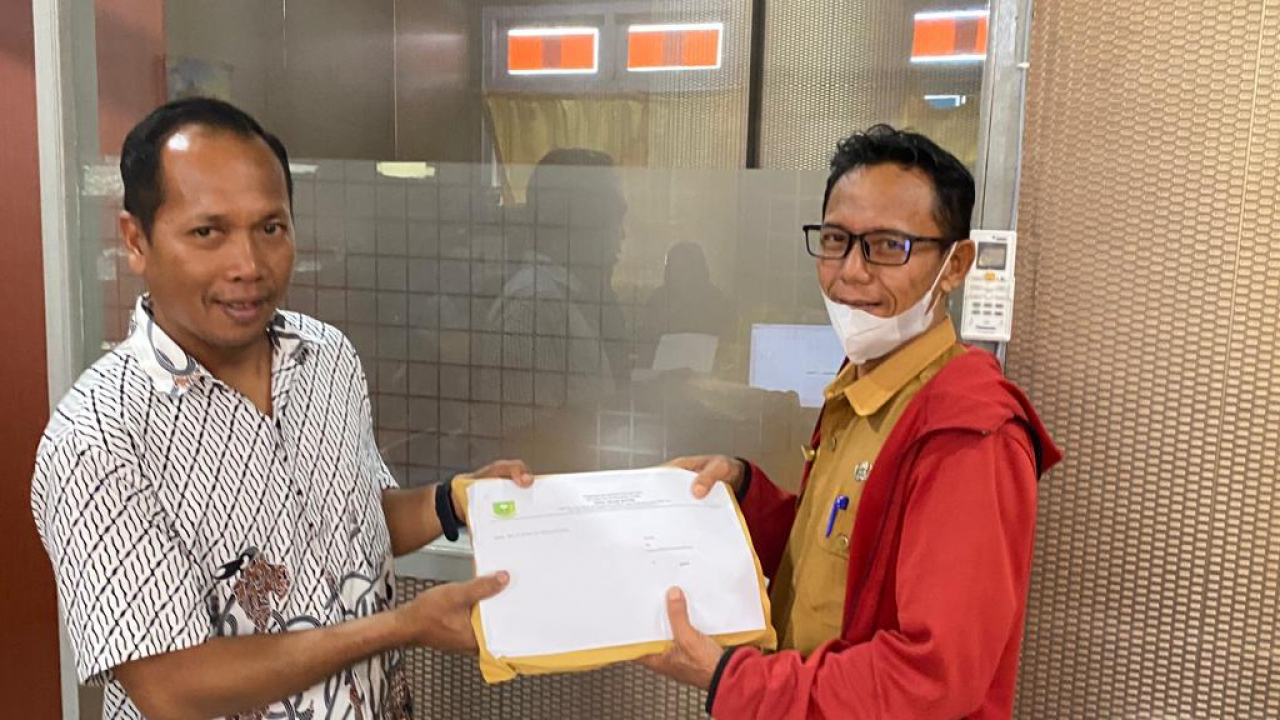 Penyerahan Bukti Carikan SPPT PBB-P2 Kedinas Pendapatan Daera