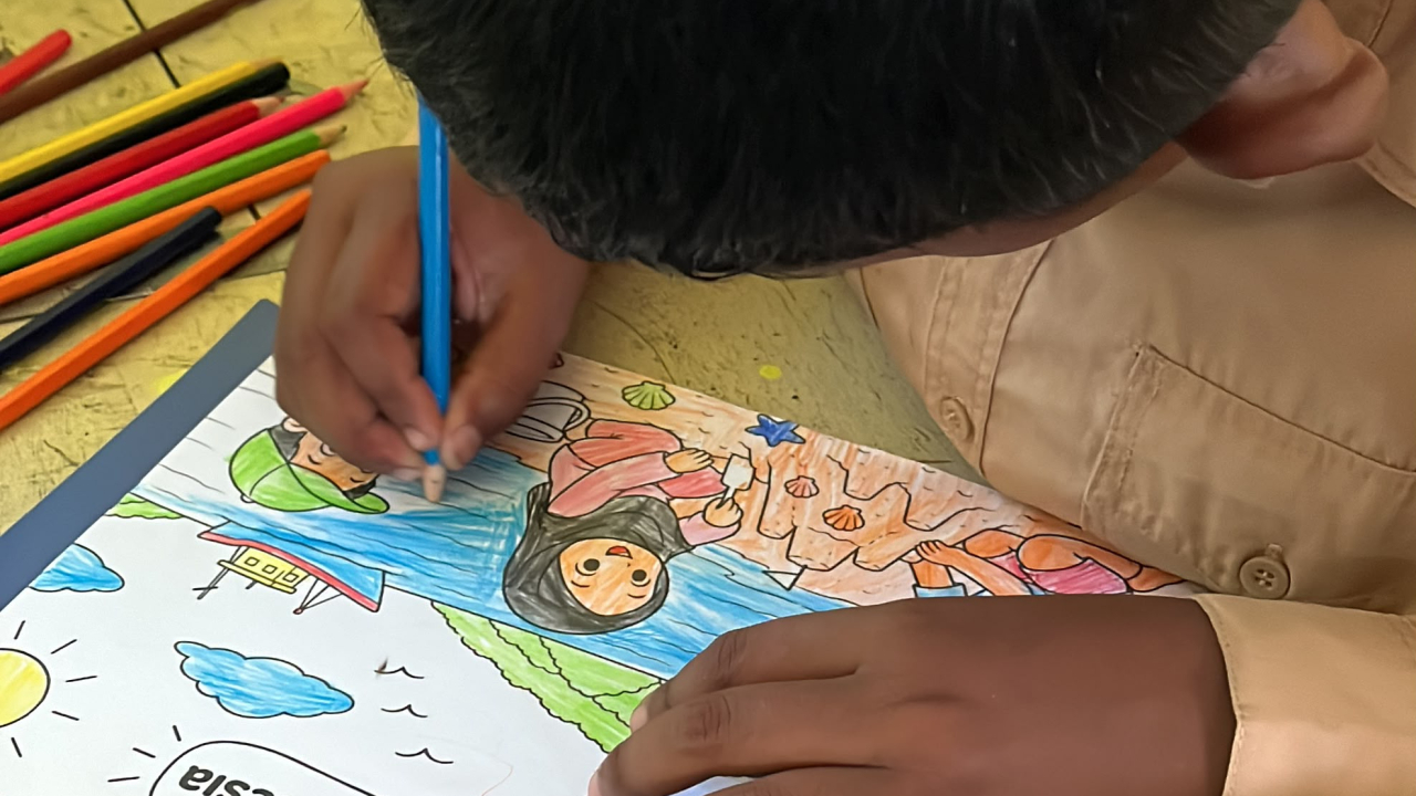Yayasan Barakati Indonesia Pulau Terluar 11 Gelar Edukasi Mangrove dan Menggambar Bersama Pelajar SD dan SMP di Desa Teluk Buton