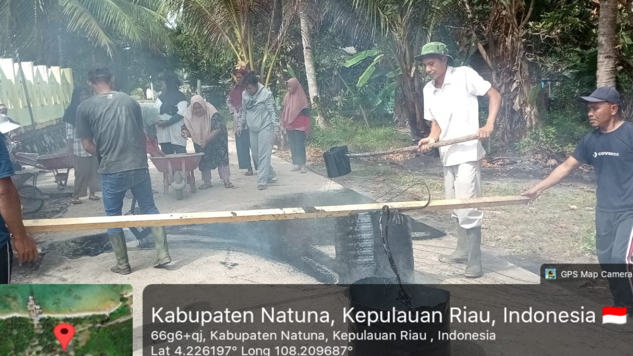 Jalan Baru Setebik: Warga Senang Bukan Kepalang!