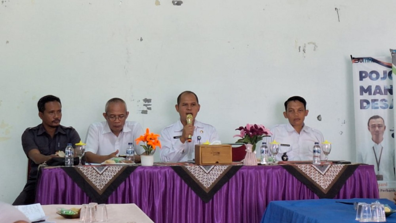 Rembug Stunting Desa Air Lengit Tekankan Kolaborasi Cegah Stunting