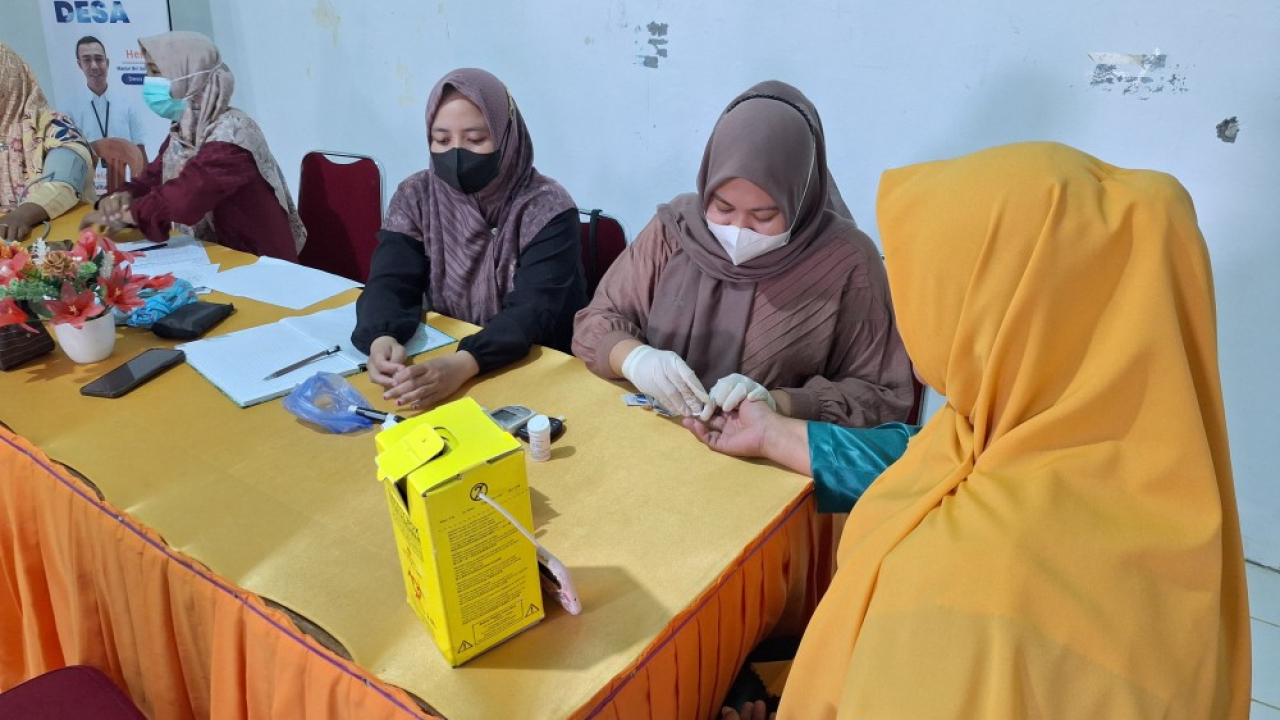 PEMERIKSAAN KESEHATAN RUTIN PERANGKAT DESA DAN BPD
