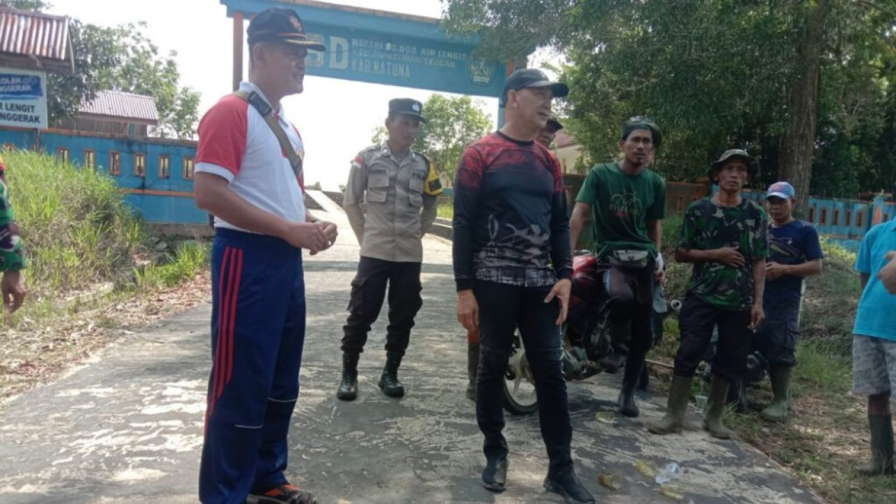 Wakil Bupati Natuna hadir di acara jumat bersih