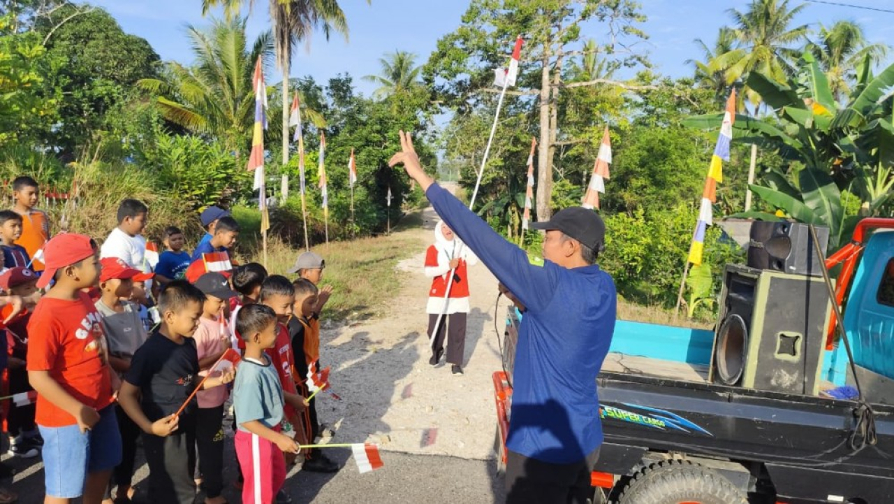 Semarak HUT RI Ke-80 di Desa Air Lengit