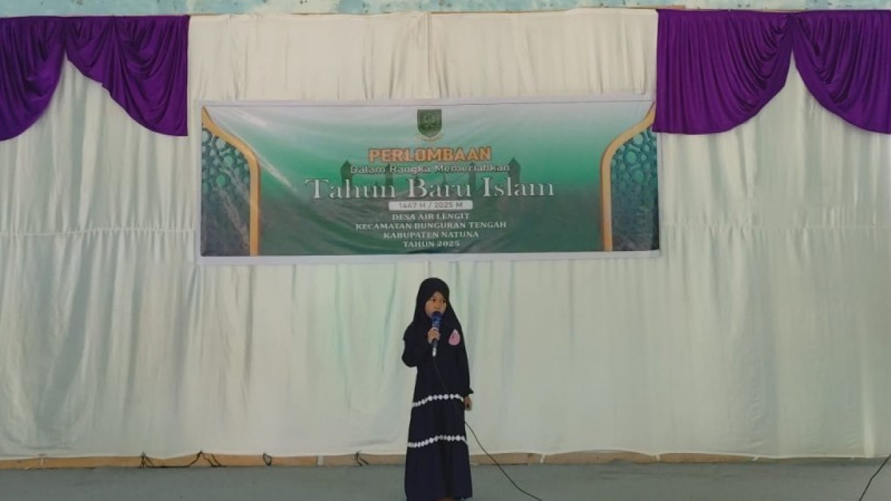 Pemerintah Desa Air Lengit Gelar Beragam Perlombaan Peringati Tahun Baru Islam 1447H