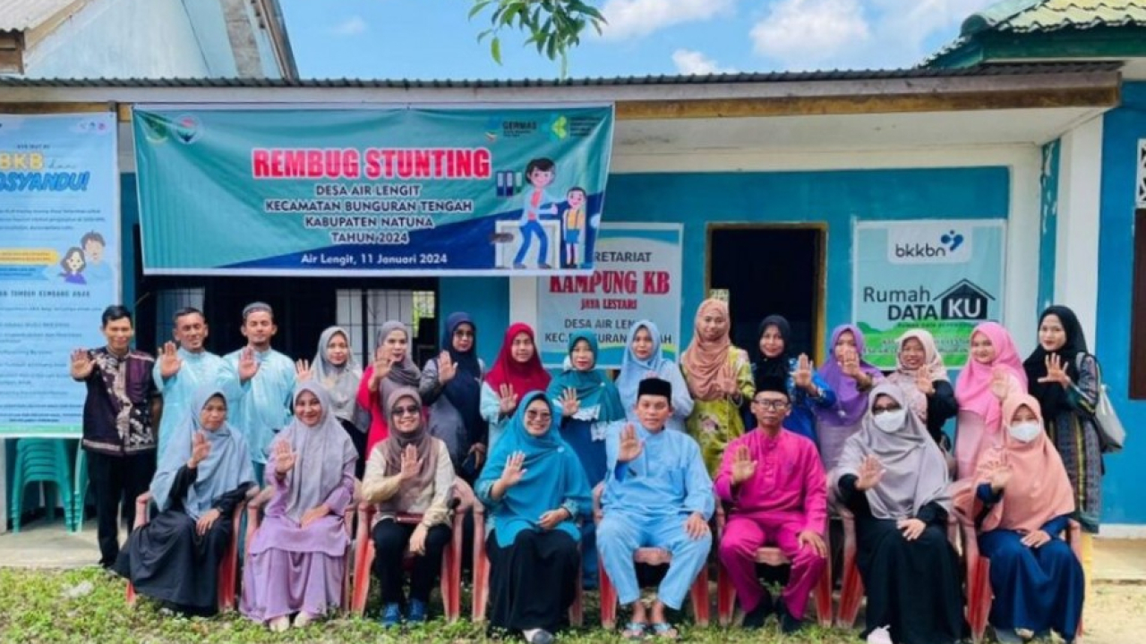 Desa Air Lengit mewakili Natuna dalam rangka lomba Kampung KB Tingkat Provinsi Kepri