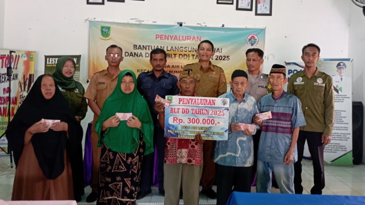 Penyaluran BLT DD Bulan Oktober s/d Desember 2025