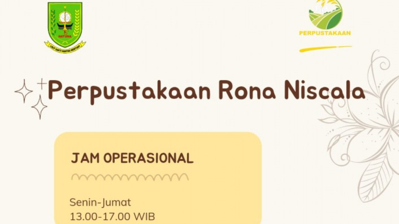 Ada kursus gratis di Rona Niscala