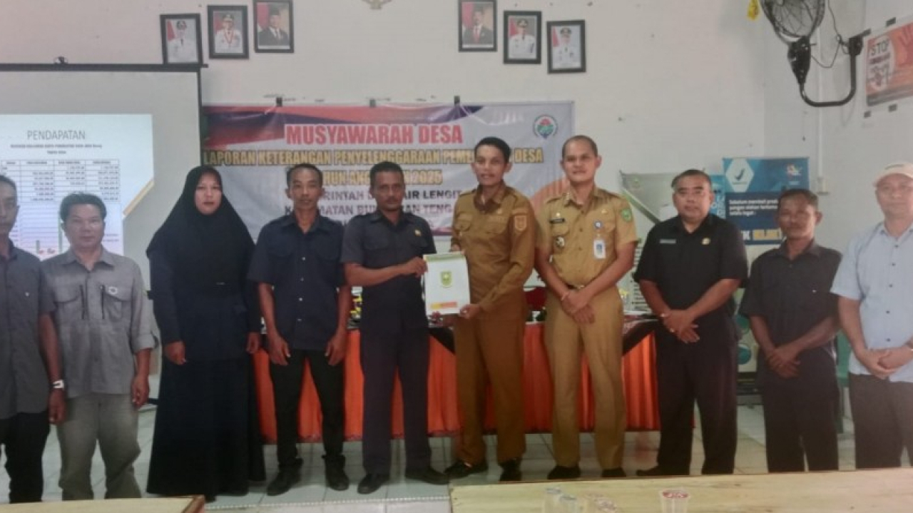 Pemerintah Desa Sampaikan Laporan Keterangan Penyelenggaraan Pemerintahan Desa