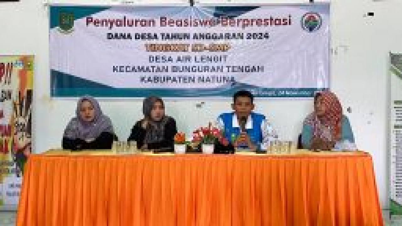 Penyaluran Beasiswa Berprestasi T.A 2024