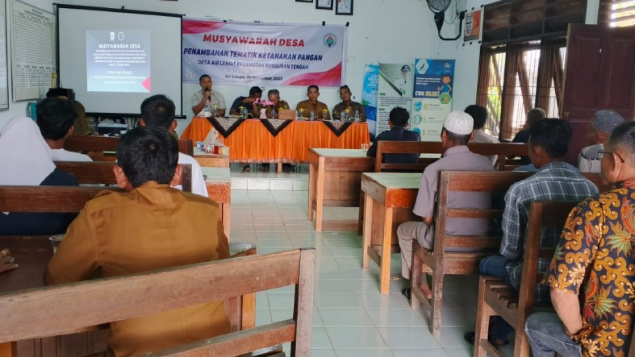 Musdes Penambahan Tematik Ketahanan Pangan
