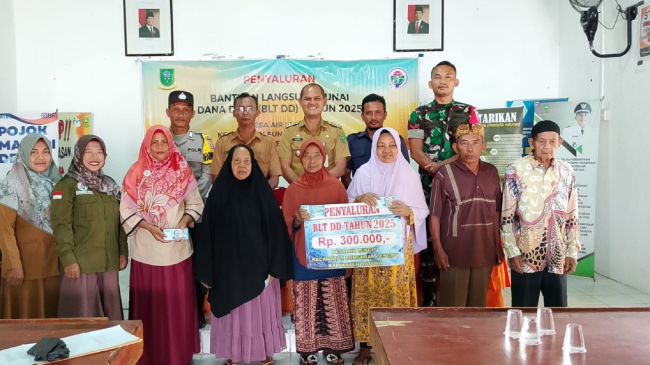 PENYALURAN BLT DD BULAN APRIL-JUNI 2025