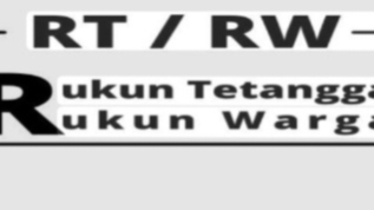 Ketua RT/RW terpilih Periode 2026-2030