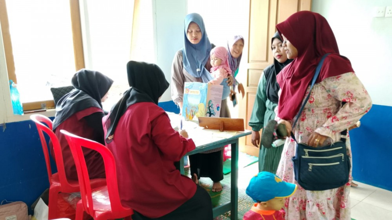 POSYANDU BULAN FEBRUARI RW 1