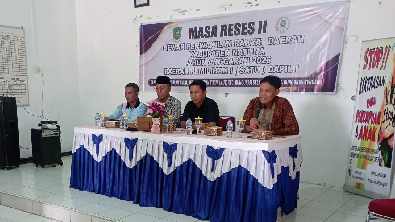 Reses Ketua DPRD Kabupaten Natuna