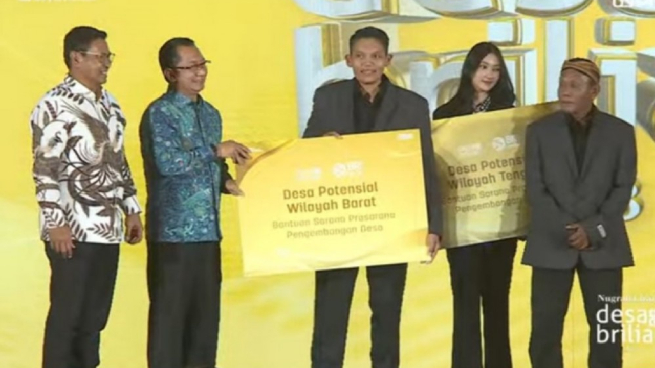 Desa Air Lengit pemenang Desa potensial wilayah barat program Desa Brilian